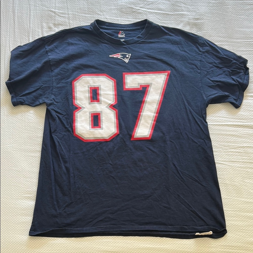 Rob Gronkowski Patriots Navy Blue Shersey